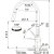 Bateria Franke Leda Neo pull-out stal szlachetna 115.0590.047