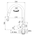 Bateria Franke LINA PULL-OUT NEW chrom 115.0693.229