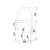 Bateria Blanco SONEA-S Flexo stal szczotkowana 526 616