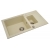 Zlewozmywak Pyramis SPARTA PLUS (78x48) 1 1/2B 1D wanilia 070076401
