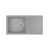 Zlewozmywak Teka STONE 60 L-TG 1B 1D Aluminium 115330000