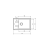 Zlewozmywak Teka STONE 60 S-TG 1B 1D Aluminium 115330035