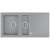 Zlewozmywak Teka STONE 60 B-TG 1½B 1D Aluminium 115360007