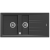 Zlewozmywak Teka STONE 60 B-TG 1½B 1D Ciemny szary 115360013