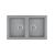 Zlewozmywak Teka STONE 90 B-TG 2B Aluminium 115260007