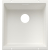 Zlewozmywak Blanco SUBLINE 400-U Colour Unit bez armatury biały 527 791