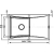 Zlewozmywak Pyramis SOFTLINE 1B 1D metal grafit 070001702