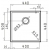 Zlewozmywak Pyramis TETRAGON 40x40 1B UM iron grey 070066411