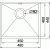 Zlewozmywak Pyramis TETRAGON 45x40 100090301