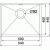 Zlewozmywak Pyramis TETRAGON 50X40 100090401