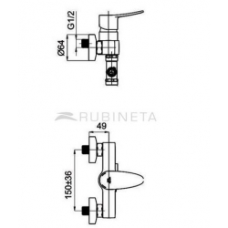 Bateria Rubineta STATIC-12 chrom