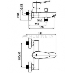 Bateria Rubineta STATIC-10/K chrom