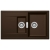 Zlewozmywak Schock MONO D-150 Cristadur Chocolate