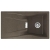 Zlewozmywak Schock WATERFALL D-100 Cristadur Bronze