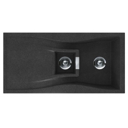 Zlewozmywak Schock WATERFALL D 150 Cristadur Carbonium