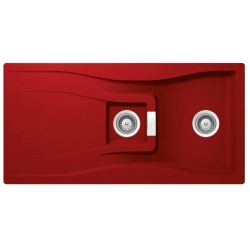 Zlewozmywak Schock WATERFALL D 150 Cristadur Rouge