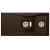 Zlewozmywak Schock WATERFALL D 150 Cristadur Chocolate