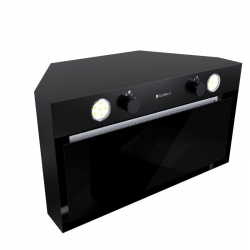 Okap kuchenny GLOBALO Floweri 60.2 Black - Zakup u Producenta - Wysyłka 0 zł - Dostawa nawet w 24h