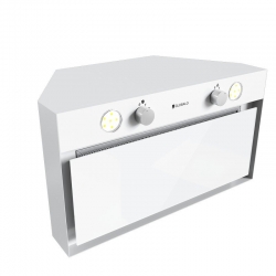 Okap kuchenny GLOBALO Floweri 60.2 White - Zakup u Producenta - Wysyłka 0 zł - Dostawa nawet w 24h