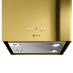 Okap kuchenny GLOBALO Toredo Isola 40.5 Light Gold - Zakup u Producenta - Wysyłka 0 zł - Dostawa nawet w 24h