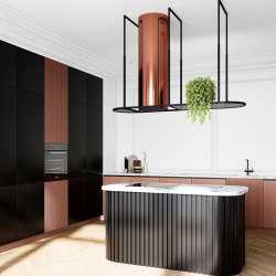 ZESTAW OKAP GLOBALO CYLINDRO ISOLA + PÓŁKA AFRALO - Zakup u Producenta - Wysyłka 0 zł - Dostawa nawet w 24h