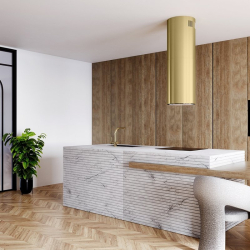 Bateria kuchenna z wyciąganą wylewką GLOBALO Lobio Light Gold Mat - Zakup u Producenta - Wysyłka 0 zł - Dostawa nawet w 24h