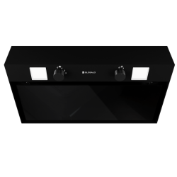 Okap kuchenny GLOBALO Spineiro 60.1 Black + Turbina TW 1.2 - Zakup u Producenta - Wysyłka 0 zł - Dostawa nawet w 24h