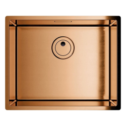 Zlewozmywak GLOBALO RIWOLO 50.1 COPPER - Zakup u Producenta - Wysyłka 0 zł - Dostawa nawet w 24h