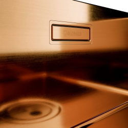 Zlewozmywak GLOBALO RIWOLO 50.1 COPPER - Zakup u Producenta - Wysyłka 0 zł - Dostawa nawet w 24h