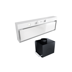 Okap kuchenny GLOBALO Fluxime 90.1 White + Turbina TW 1.2 - Zakup u Producenta - Wysyłka 0 zł - Dostawa nawet w 24h