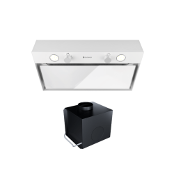 Okap kuchenny GLOBALO Fluxime 60.1 White + Turbina TW 1.2 - Zakup u Producenta - Wysyłka 0 zł - Dostawa nawet w 24h
