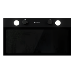 Okap kuchenny GLOBALO Fluxime 60.1 Black + Turbina TW 2.1 - Zakup u Producenta - Wysyłka 0 zł - Dostawa nawet w 24h