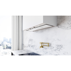 Okap kuchenny GLOBALO Fluxime 90.1 White + Turbina TW 1.2 - Zakup u Producenta - Wysyłka 0 zł - Dostawa nawet w 24h