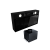 Okap kuchenny GLOBALO Fluxime 60.1 Black + Turbina TW 2.1 - Zakup u Producenta - Wysyłka 0 zł - Dostawa nawet w 24h