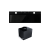 Okap kuchenny GLOBALO Fluxime 90.1 Black + Turbina TW 1.2 - Zakup u Producenta - Wysyłka 0 zł - Dostawa nawet w 24h