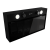 Okap kuchenny GLOBALO Fluxime 60.1 Black + Turbina TW 2.1 - Zakup u Producenta - Wysyłka 0 zł - Dostawa nawet w 24h